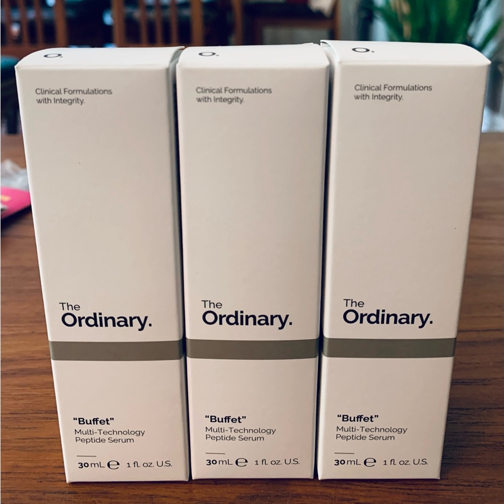 10x THE ORDINARY BUFFET SERUM - 30ML EA.- PEPTIDE SERUM - SKINCARE ANTI-AGING - Picture 7 of 10